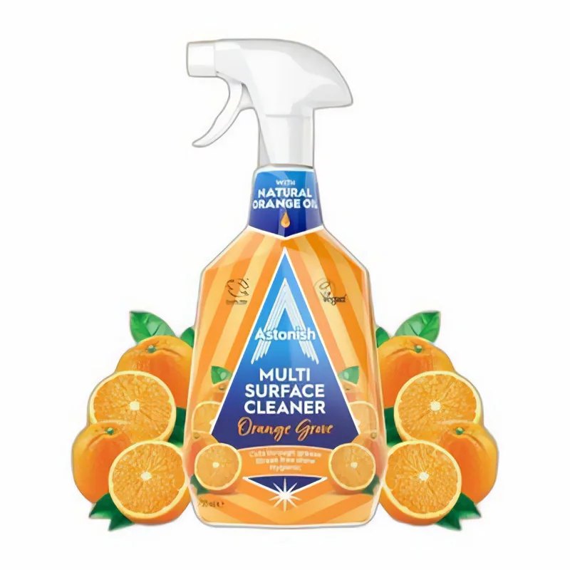 Astonish surface cleaner orange