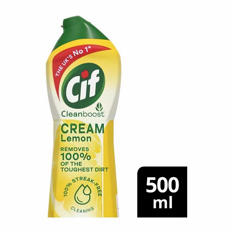 cif cleanboost Cream lemon 500ml