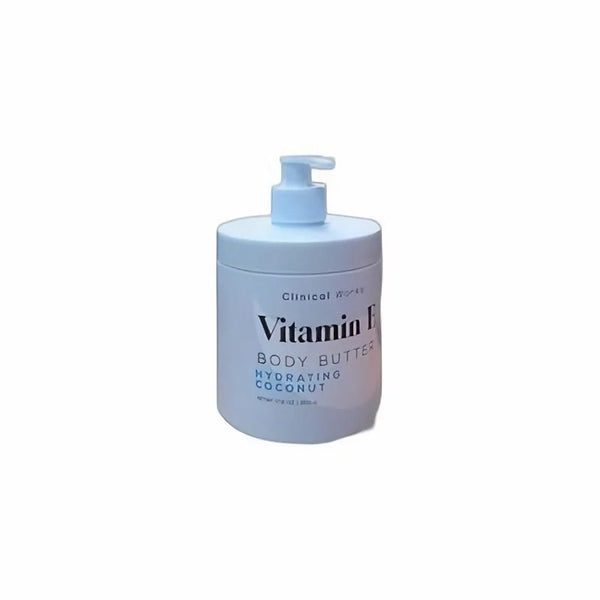 clinical work Vitamin E Body butter coconut 500g