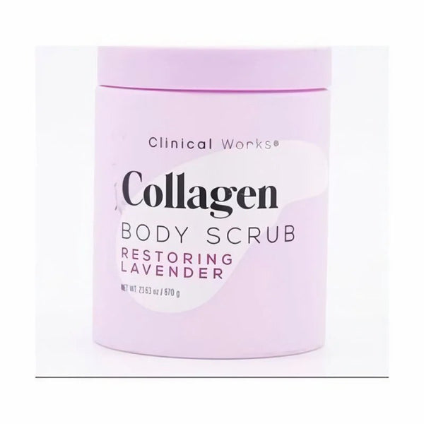 Clinical works body scrub brightening scrub 670g