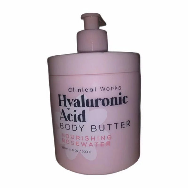 Clinical Works hyaluronic acid body butter
