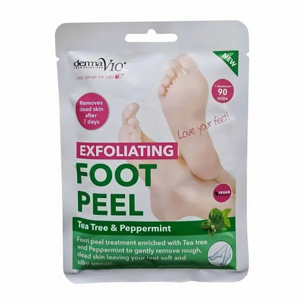DervamaV10 Exforliating foot peel