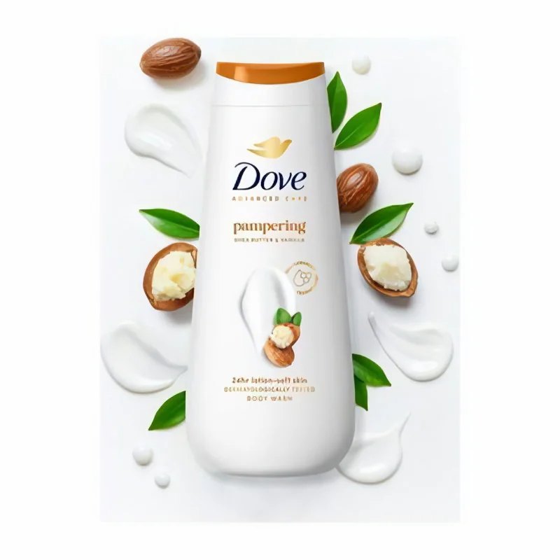 Dove advanced care pampering shea butter and vanilla Body Wash 200ml