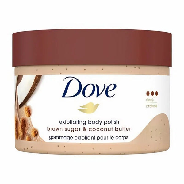 Dove exforliating body scrub