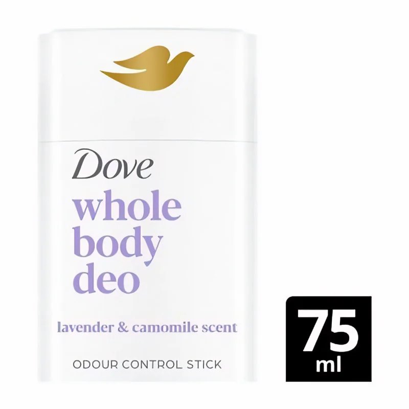 Dove whole body deo control stick Lavender and camomile scent