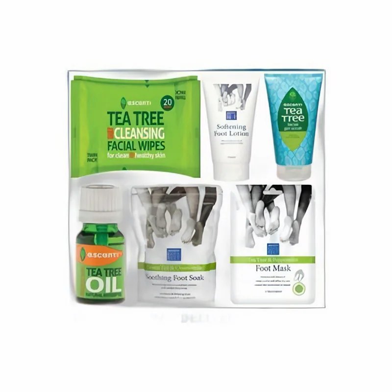 Escenti tea tree cleansing facial wipes