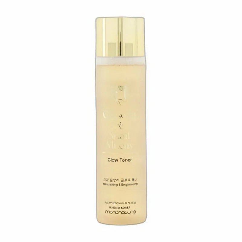 Ginsen and snail Mucin Glow toner 200ml made in Korea
