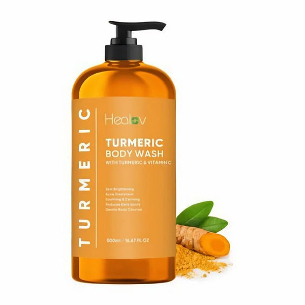 Harbour tumeric and ginger glowing body wash 1litre