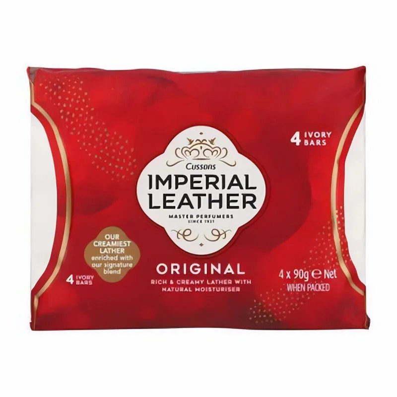 Imperial lather original 4 ivory soaps