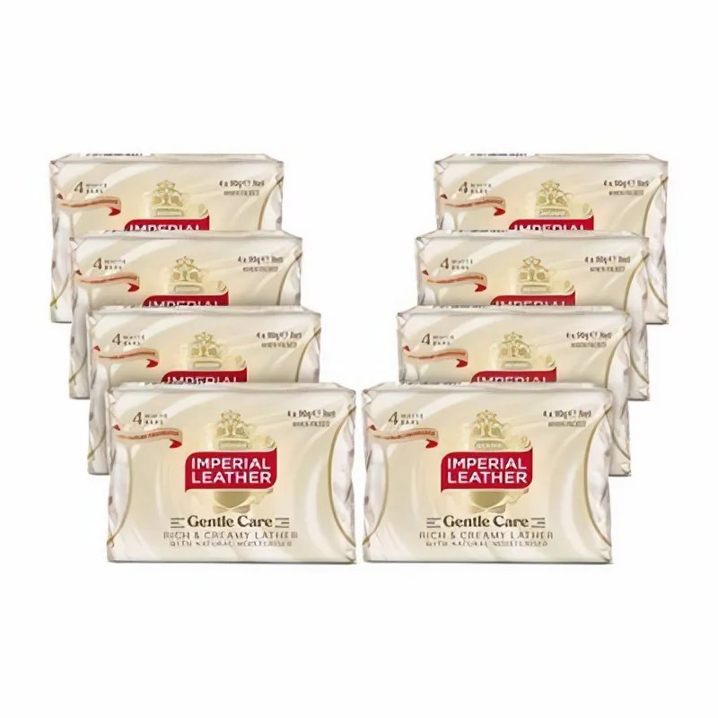 Imperial leather soaps white bars x4