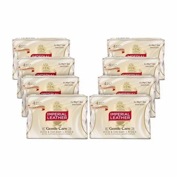 Imperial leather soaps white bars x4