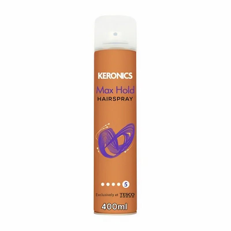 Keronics Max Hold Hair Spray 400ml