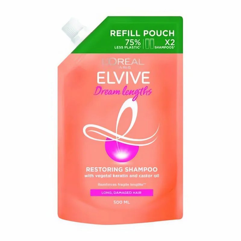 Loreal dream lengths shampoo 500ml refills