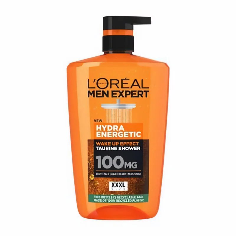 Loreal expert Hydra Energetic MEN xxxl hair bath face 1L