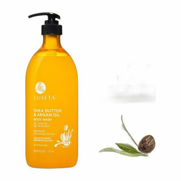 Luseta shea butter and Argan oil body wash 1l (33.8 fl.oz)