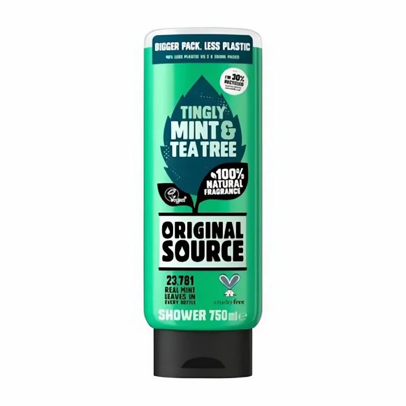 original source Shower gel Tingly mint and tea