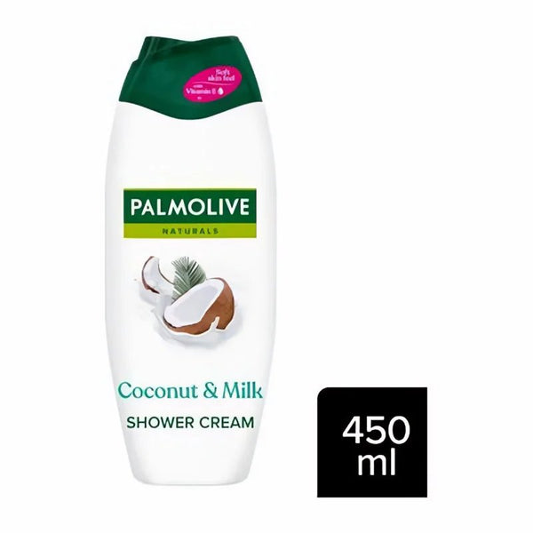 Palmolive coconut and milk shower cream 450ml