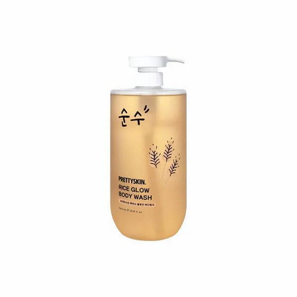 Prettyskin rice glow body wash 1000ml