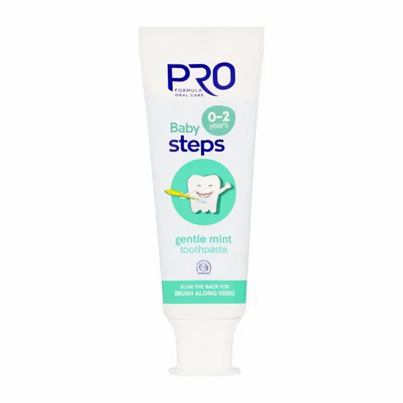 PRO Formular oral care 0-2years baby steps toothpaste gentle mint
