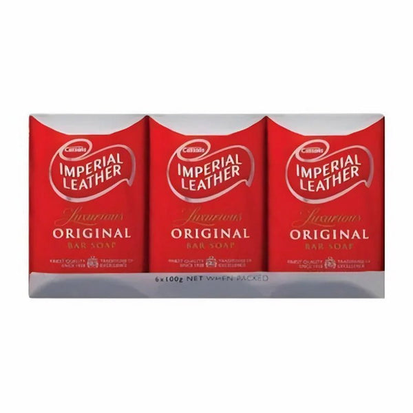 RED ivory imperial leather soaps 4pc