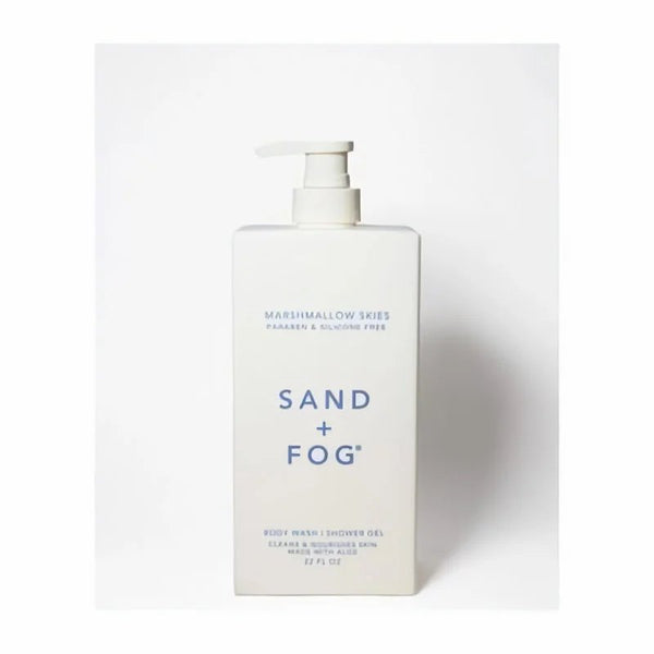 Sand +Fog Marshmallow skies body wash shower gel 1000ml 32 fl