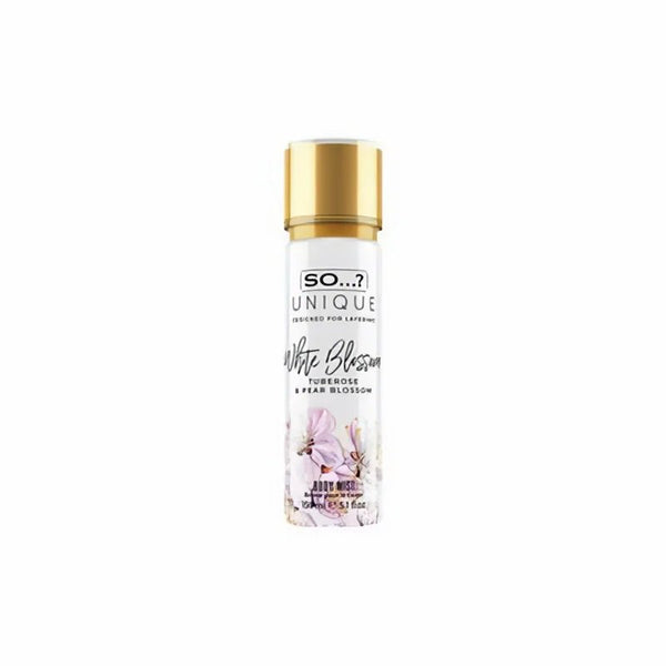 So...? Unique White Blossom Body Mist tuberose & pear blossom