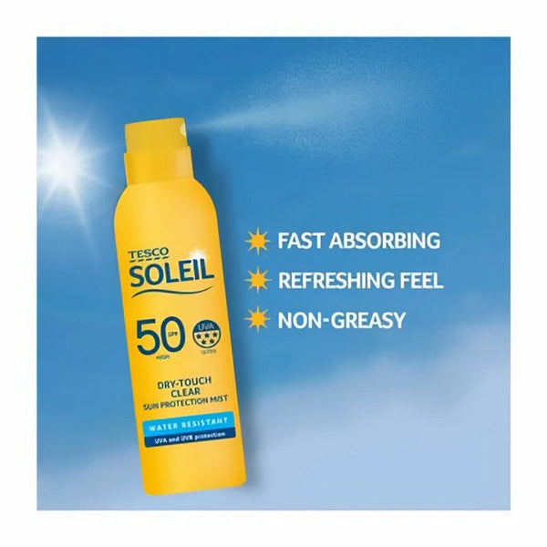 Soleil 50spf dry touch mist
