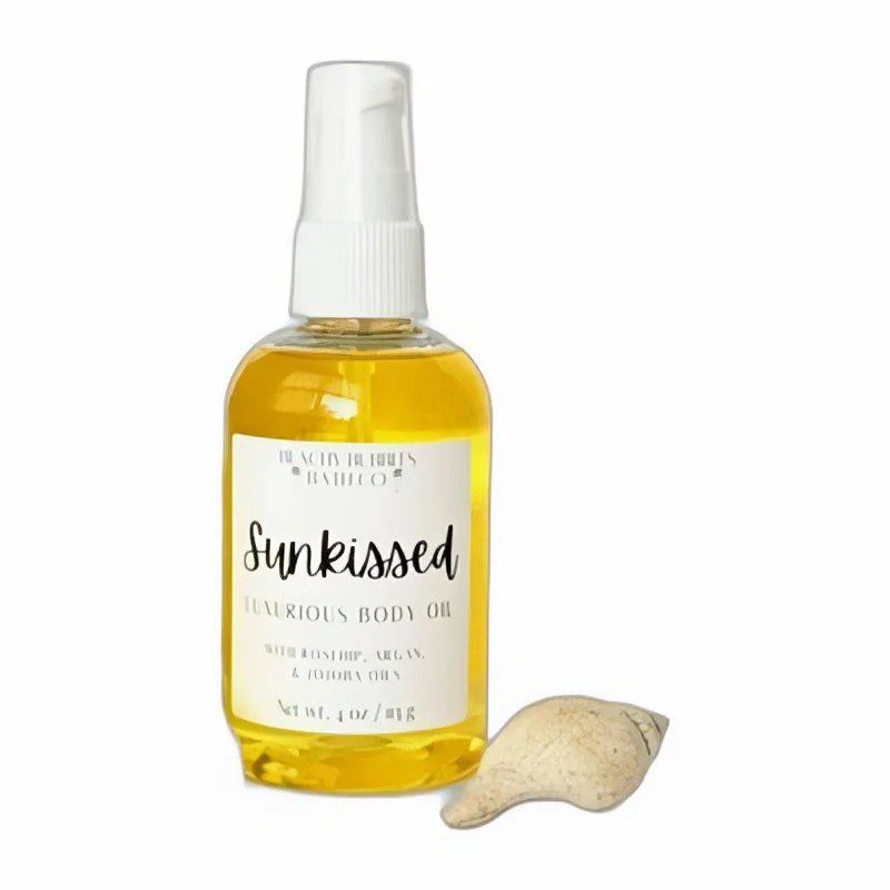 Sunkissed vanilla scented illuminating Body oil