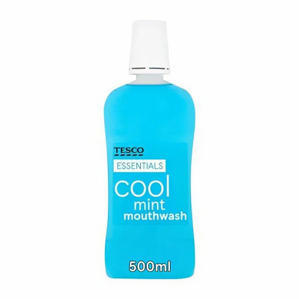 Tesco Cool Mint mouthwash