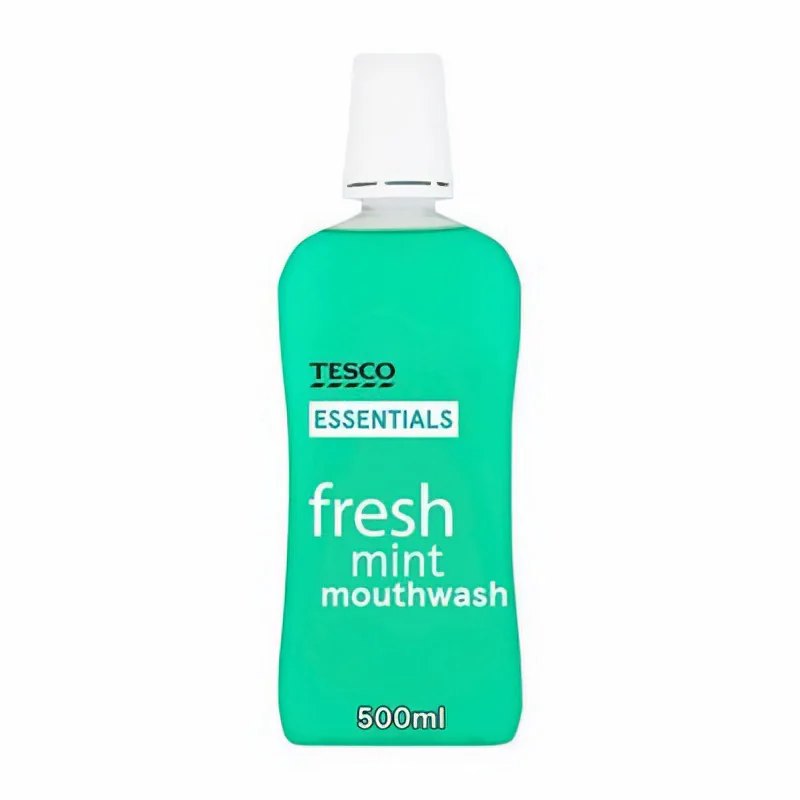 Tesco Essential fresh mint mouthwash