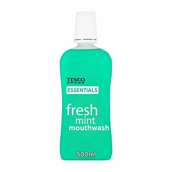 Tesco Essential fresh mint mouthwash