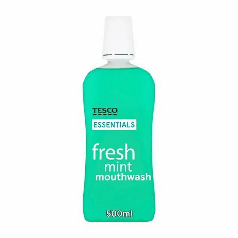 Tesco fresh mint mouthwash
