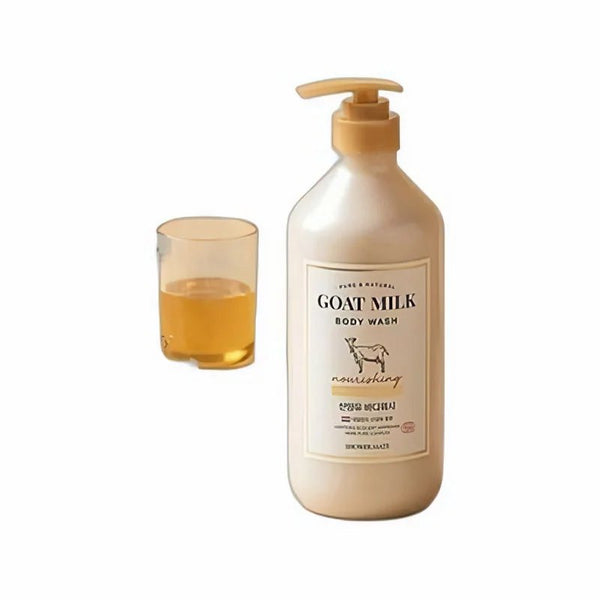 The Natural Goats Milk body wash with oatmeal 1L