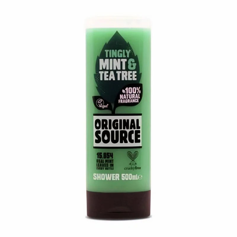 Tingly Mint and TEA tree original shower gel 500ml