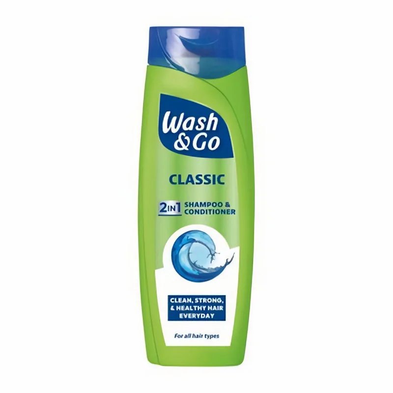 Wash and Go Shampoo Conditioner for all hairs 380ml